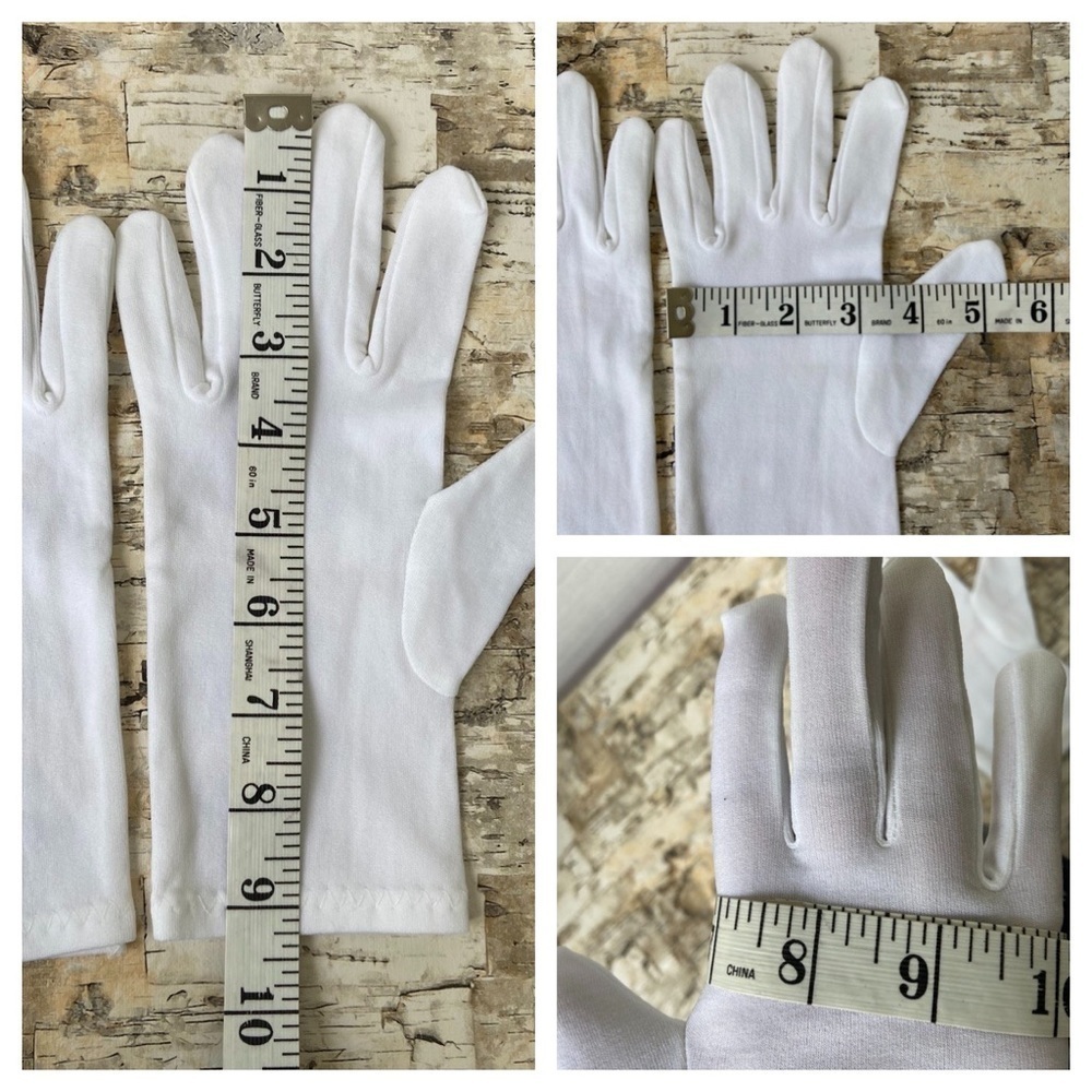 Women’s Vintage Gloves White Vintage Gloves - Picture 8 of 15